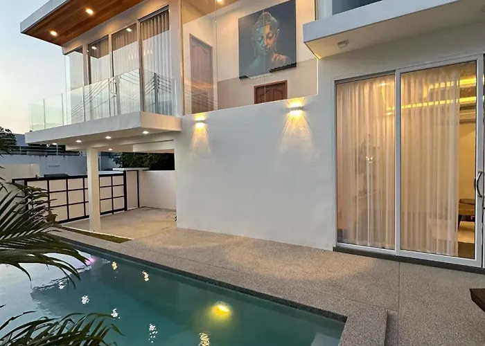 Modern & Cozy 3Br Pool Villa - Prymabianca
